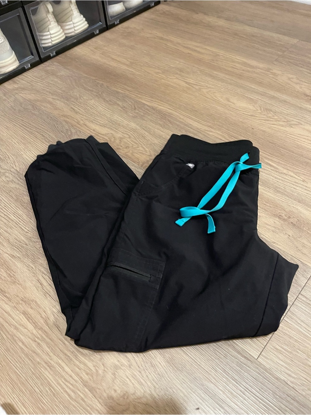 Limited Edition Figs Zamora Jogger Scrub Pants, Black
